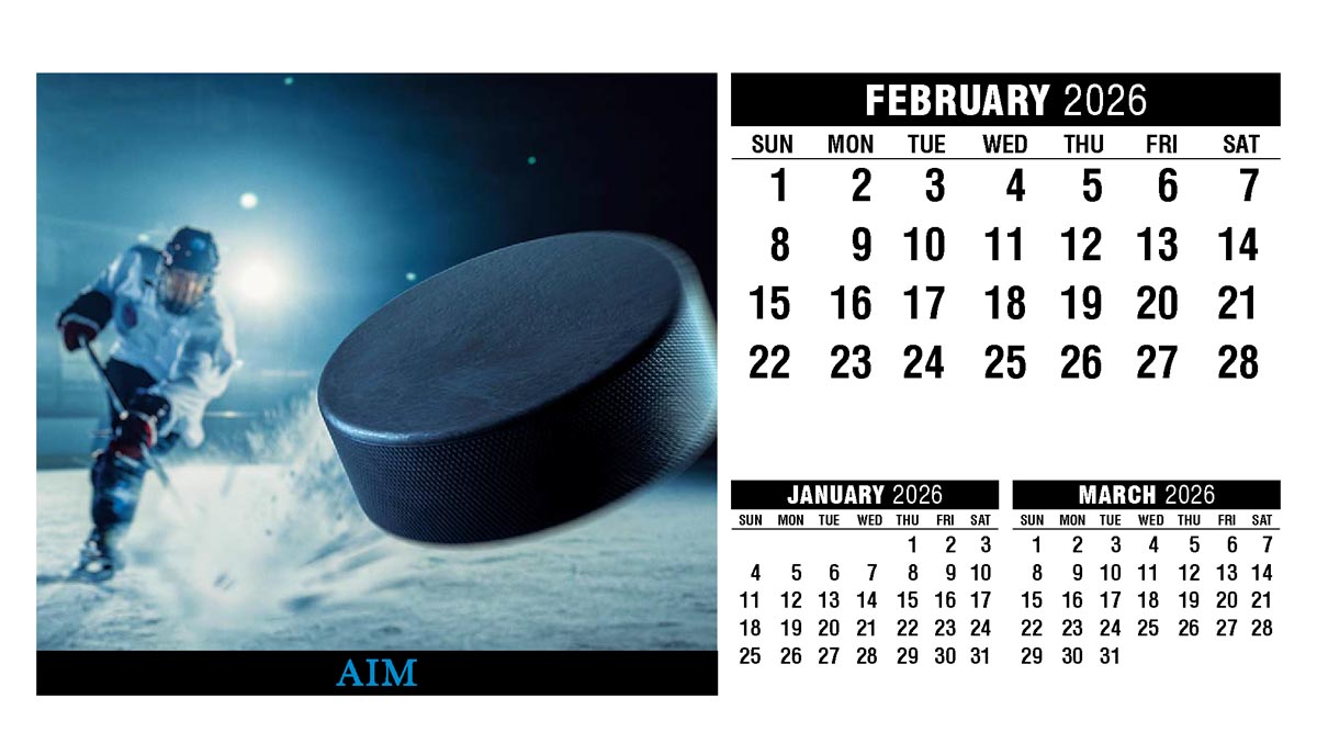 Galleria Motivation Promotional Desk Calendar - 2026